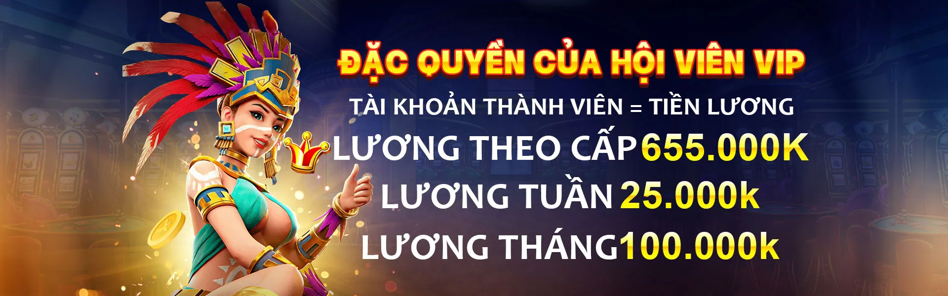 Chương trình VIP độc quyền tại 9KV99